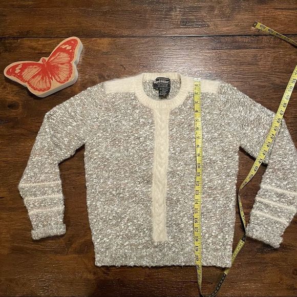 Vintage | “Spanner” Cream Heather Knit Sweater - Picture 9 of 13